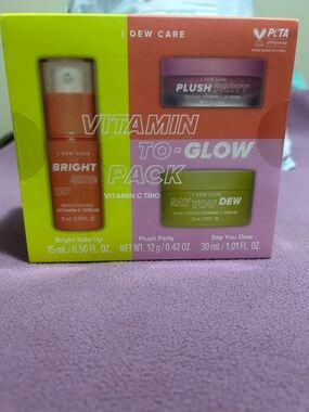 I Dew Care Vitamin To-Glow Pack Moisturizing Trio (Orange/Green/Purple)